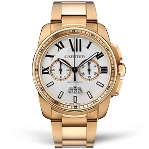 Копия часов Cartier Calibre de Cartier Chronograph 42 W7100047