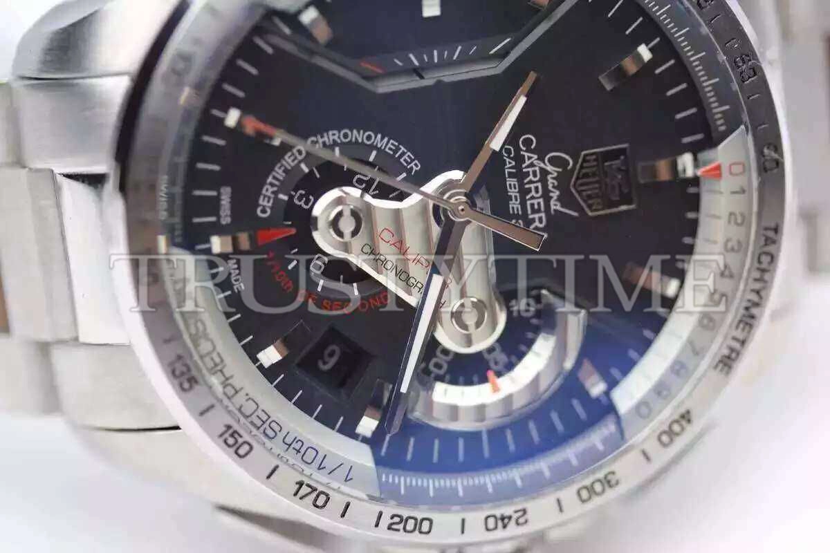 Копия часов Tag Heuer Grand Carrera Calibre 36 RS2 43mm CAV5115.BA0902