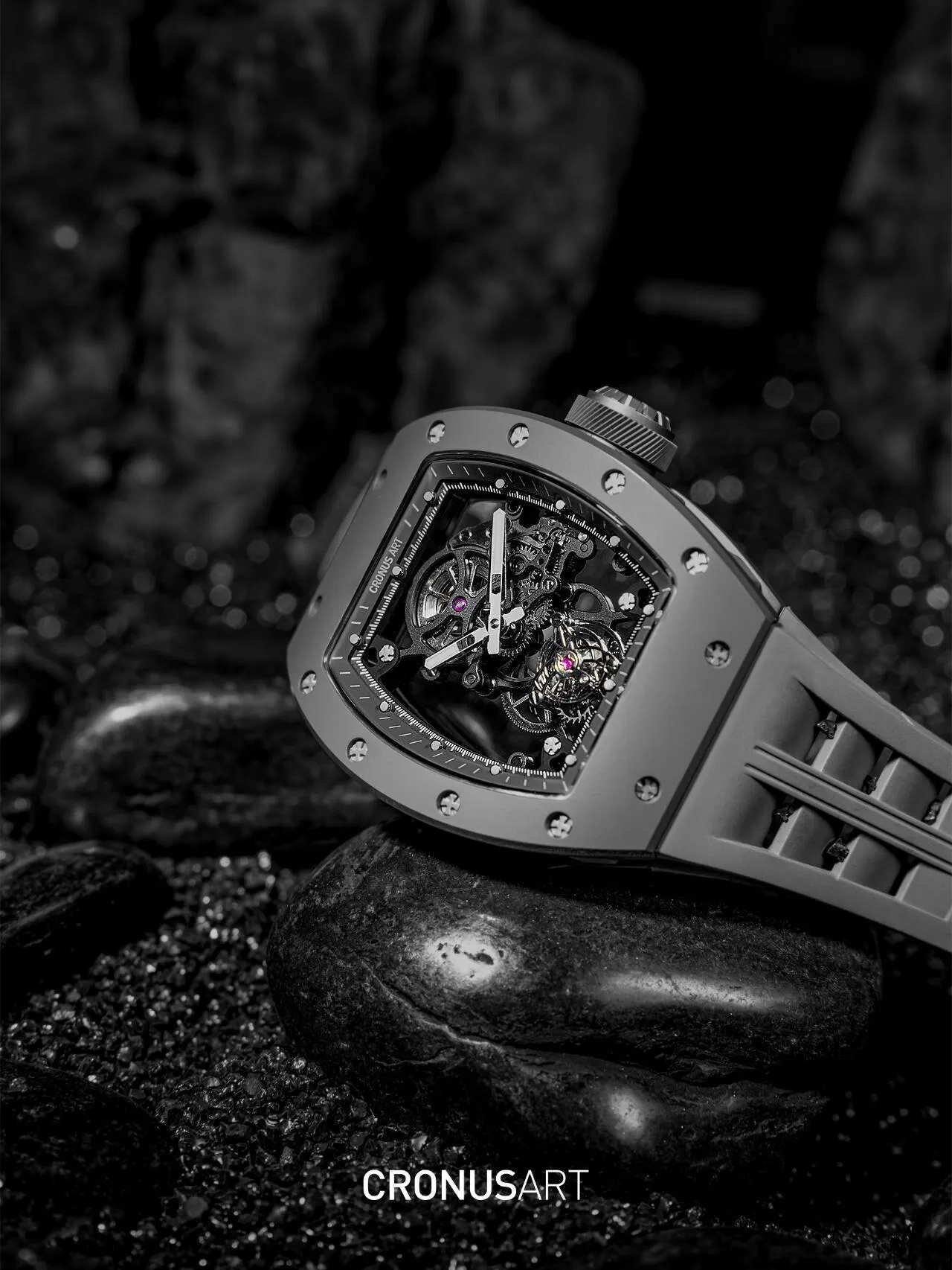 Копия часов CronusArt Ceramic Watch CM007-022